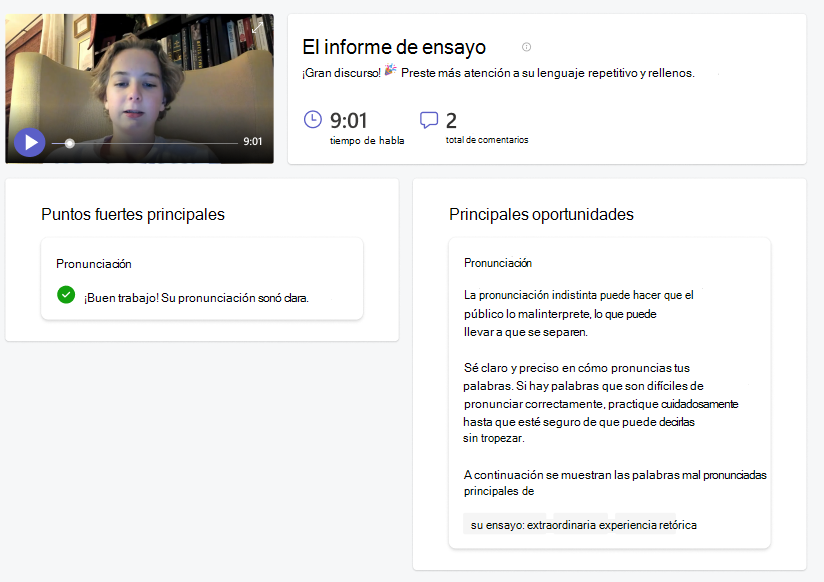 informe de ensayo