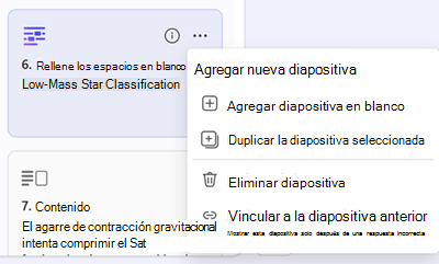 captura de pantalla de cómo agregar una nueva diapositiva