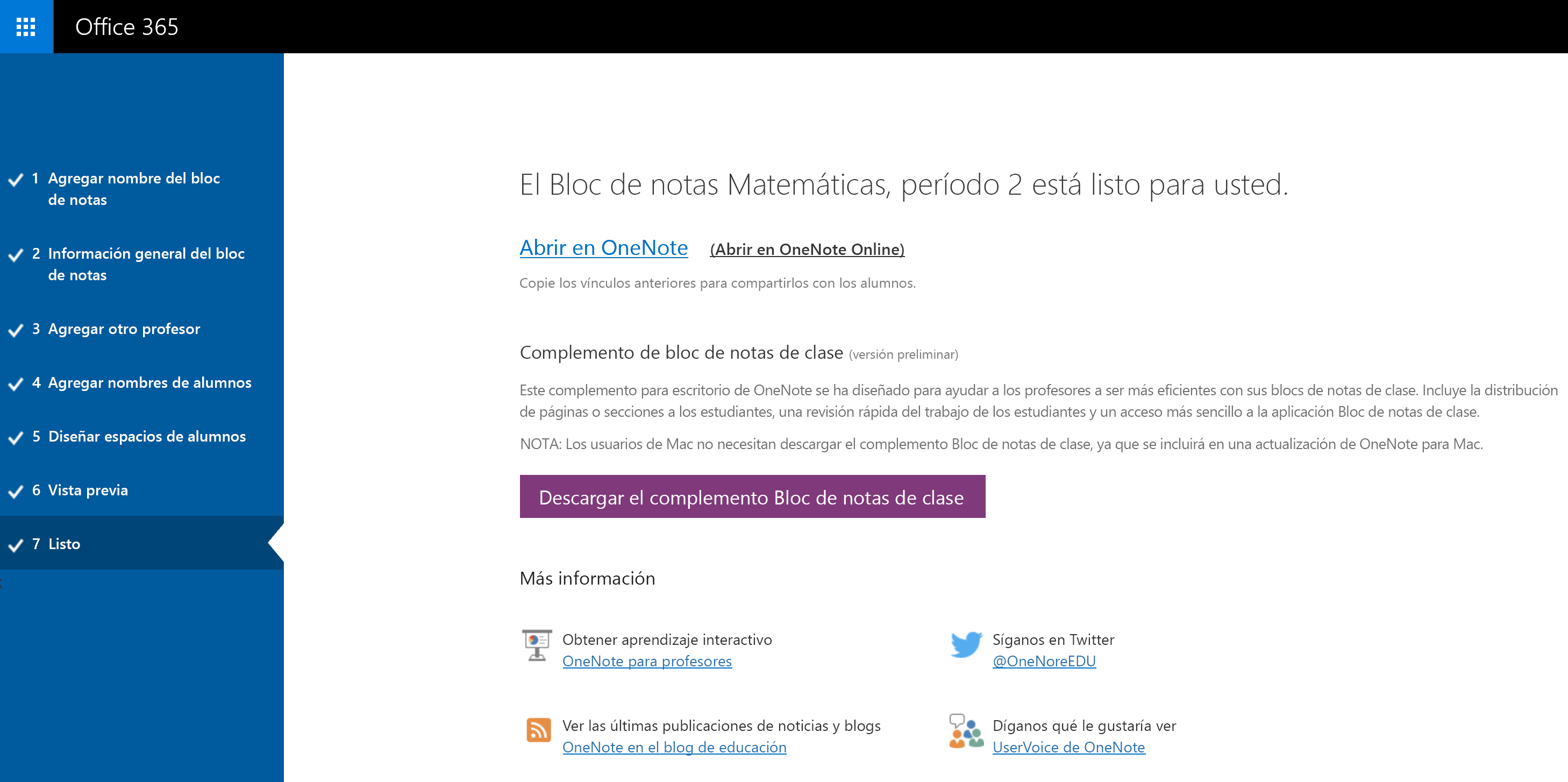 vínculo de bloc de notas