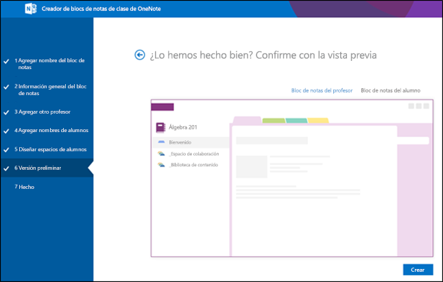 Captura de pantalla de la pantalla de vista previa de O365.