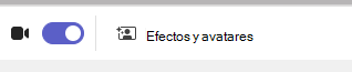Recorte de pantalla de efectos y avatares.