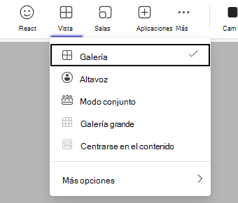 Captura de pantalla de la vista.