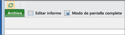 Botón Habilitar edición en SharePoint de Power View