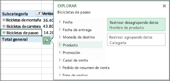 Galería de Exploración rápida