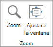 Grupo Zoom de PowerPoint con Zoom y Ajustar a la ventana