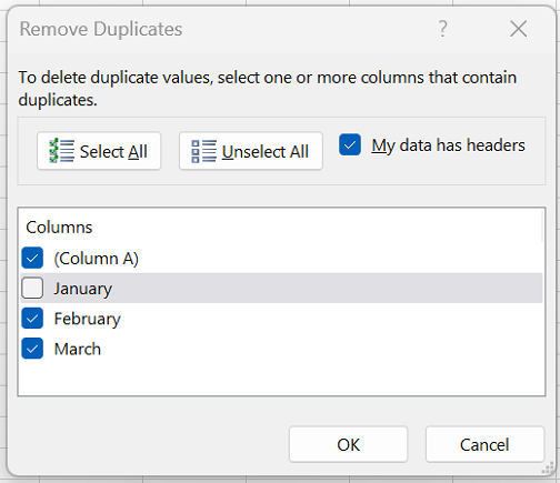 Quitar duplicados 5