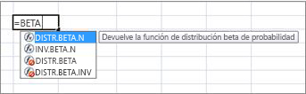 Ejemplo de Fórmula Autocompletar