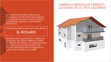 Captura de pantalla de una portada de plantilla de PowerPoint 3D