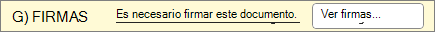 Advertencia de documento firmado