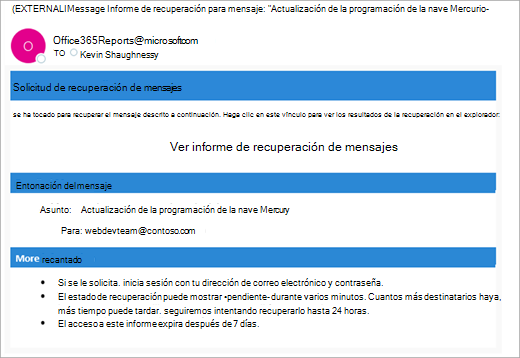 outlook para comprobar en un mensaje captura de pantalla uno