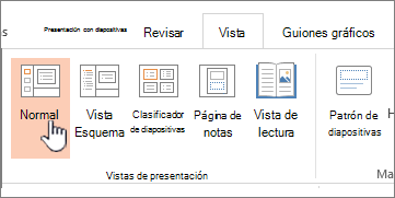 Cinta De vista con Normal resaltado