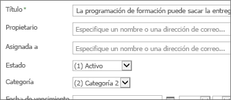 Riesgos formulario