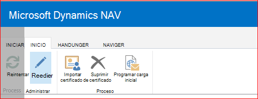 Envío inicial