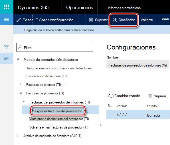 Esta imagen muestra cómo descargar y configurar las configuraciones GER.