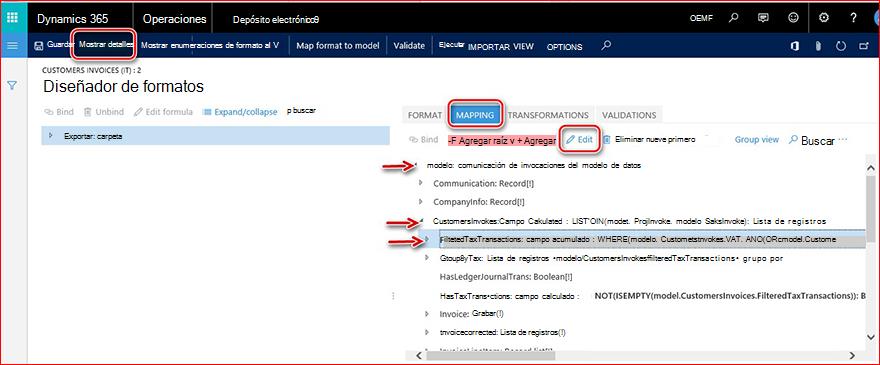 Esta imagen muestra cómo descargar y configurar las configuraciones GER.
