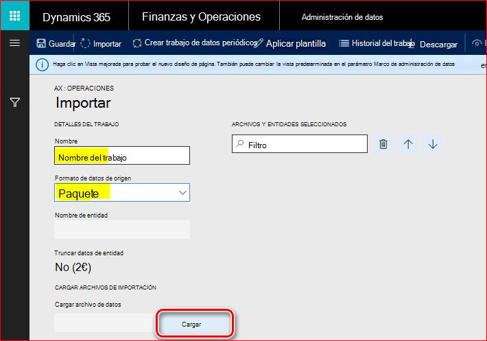 Esta imagen muestra cómo configurar la funcionalidad mensajes electrónicos.