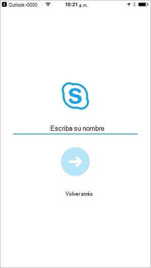 Escriba su nombre para unirse a la reunión