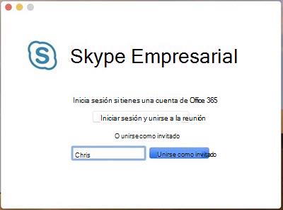 Unirse a una reunión como invitado
