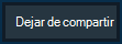 Botón Detener la presentación