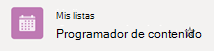 La falta de un símbolo de marca de verificación en un círculo indica que la lista no se está sincronizando desde la nube con tu dispositivo Windows.