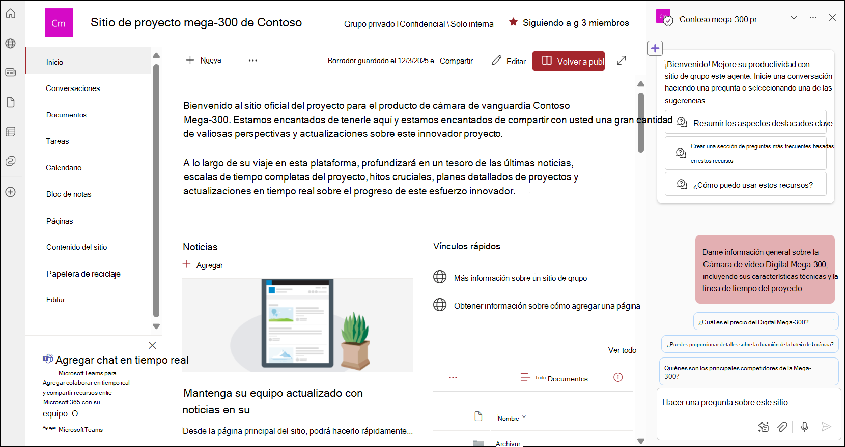 captura de pantalla de agente listo