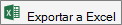 listas de Excel Icono Exportar a Excel