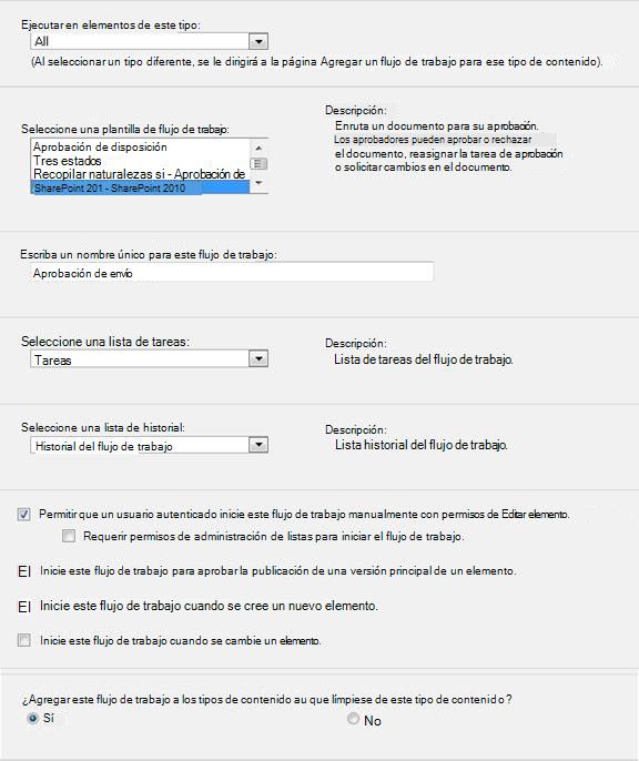 Primer formulario de inicio