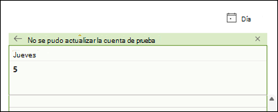 Error de contacto al agregar GAL en la versión clásica de Outlook