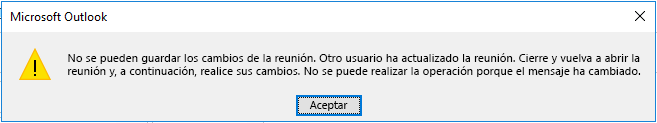 Error de diálogo