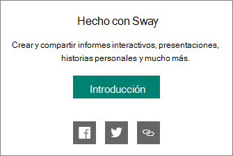Realizado por la marca de Sway