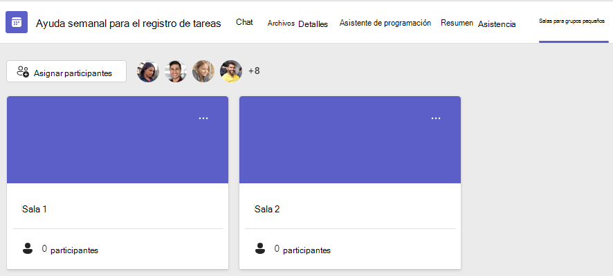sesión de subgrupo