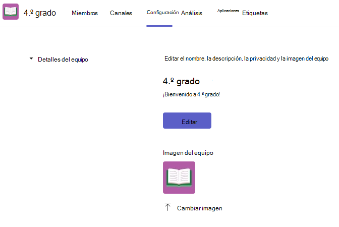 Cambiar de imagen