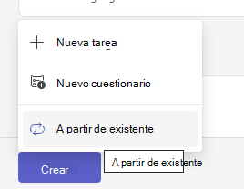 crear tarea