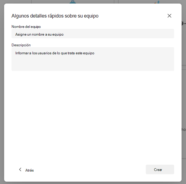 Configurar equipo