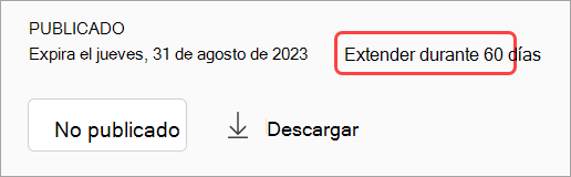 Captura de pantalla que muestra cómo anular la publicación de una grabación de seminario web