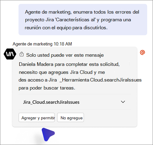 Usar Channel Agent con Jira, Asana y GitHub | Microsoft Support