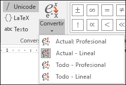 Fragmento de conversiones