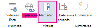 Insertar marcador