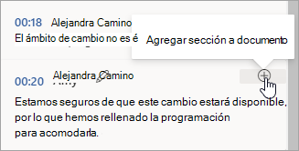Seleccione Agregar sección al documento