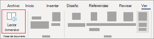 Seleccionar el lector inmersivo