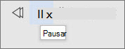 Seleccionar Pausa