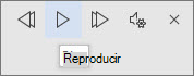 Seleccione Reproducir