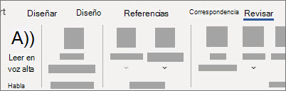 Seleccionar Lectura en voz alta