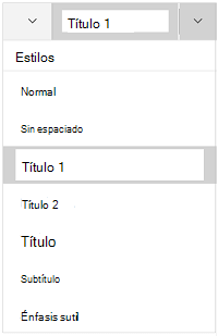Estilos