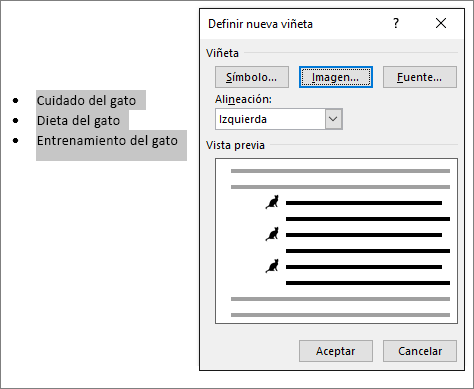 Vista previa de un nuevo estilo de viñeta