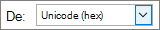 Tipo de carácter Unicode