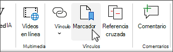 Botón Marcador en la cinta clásica