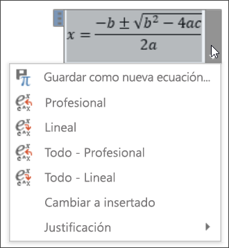 Ecuación Todo lineal