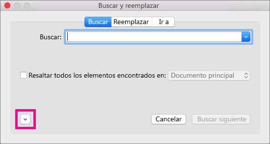 Muestra cómo abrir el menú emergente Formato