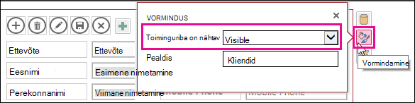 ActionBar Visible property on Formatting menu